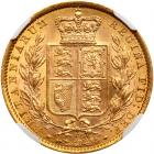 Great Britain. Sovereign, 1871 NGC MS64 - 2