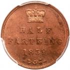 Great Britain. Half Farthing, 1839 PCGS PF64 RD - 2