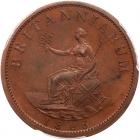 Great Britain. Bronzed Pattern Proof Halfpenny, 1805 Proof 64 - 2