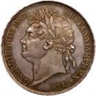 Great Britain. Crown, 1822 PCGS MS64