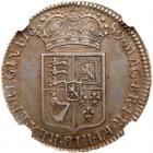 Great Britain. Half Crown, 1689 NGC AU58 - 2