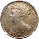 Great Britain. Halfcrown, 1708 NGC MS61