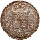 Great Britain. Crown, 1844 NGC AU58 - 2