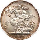 Great Britain. Crown, 1902 NGC MS64 - 2