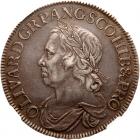 Great Britain. Crown, 1658/7 NGC AU55