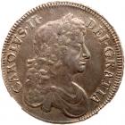 Great Britain. Crown, 1676 NGC AU55