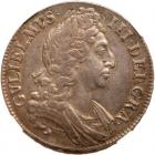 Great Britain. Crown, 1696 NGC AU53