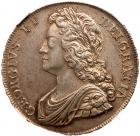 Great Britain. Crown, 1741 NGC AU58