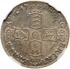 Great Britain. Shilling, 1703 NGC AU58 - 2