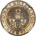 Great Britain. Proof Shilling, 1893 NGC Proof 66 - 2