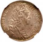 Great Britain. Sixpence, 1697 NGC MS64