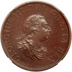 Great Britain. Pattern Copper Halfpenny, 1799 NGC PF64 BR