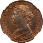 Great Britain. Halfpenny, 1875-H NGC PF66 BR