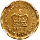 Great Britain. Third Guinea, 1810 NGC AU58 - 2