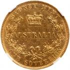 Australia. Sovereign, 1855 (Sydney) NGC EF40 - 2