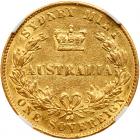 Australia. Sovereign, 1858 (Sydney) NGC EF45 - 2