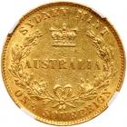 Australia. Sovereign, 1859 (Sydney) NGC AU58 - 2