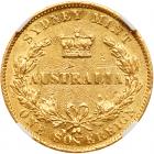 Australia. Sovereign, 1861 (Sydney) NGC AU55 - 2