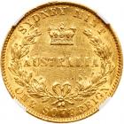 Australia. Sovereign, 1864 (Sydney) NGC AU58 - 2