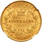 Australia. Sovereign, 1866 (Sydney) NGC MS62 - 2