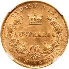 Australia. Sovereign, 1870 (Sydney) NGC AU58 - 2