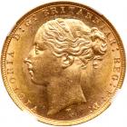 Australia. Sovereign, 1879-M NGC MS62