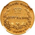 Australia. 1/2 Sovereign, 1862 NGC VF35 - 2