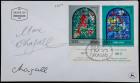 1969-73 Marc Chagall Signed FDC (x5), Chagall Art Stamps