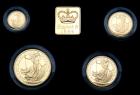 Great Britain. Gold Proof Britannia Set: 100, 50, 25 and 10 Pounds, 1995 Choice