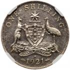 Australia. Shilling, 1921 NGC AU53 - 2