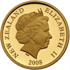 New Zealand. 10 Dollars, 2008 Choice Brilliant Proof