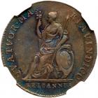 Great Britain. Pattern Farthing, 1676 NGC AU55 - 2