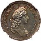 Great Britain. Pattern Farthing in silver or official medalet, Undated NGC MS63