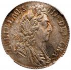 Great Britain. Sixpence, 1697 NGC MS64