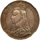 Great Britain. Crown, 1887 NGC MS64