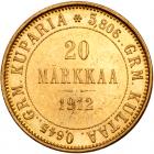 Finland. 20 Markkaa, 1912-S Almost Unc to Unc. - 2