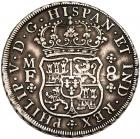 Mexico. 8 Reales, 1735-Mo MF VF - 2