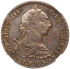 Mexico. 8 Reales, 1773-Mo FM NGC AU58