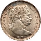 Great Britain. Halfcrown, 1817 NGC MS62