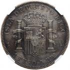 Puerto Rico. Peso, 1895-PGV NGC EF - 2