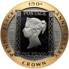 Isle of Man. 'Penny Black' 5 Crown, 1990 Gem Proof - 2