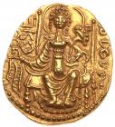 Kushan Empire. Vasudeva II. Gold Dinar (7.83 g), ca. AD 267-300 Nearly Mint Stat