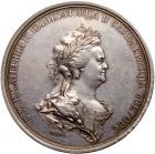 Russia. Silver Medal, 1791 VF to EF