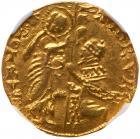 Italian States: Papal/Roman States. Ducat, ND NGC MS62