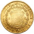 Mexico. 8 Escudos, 1819-Mo JJ Very Good - 2