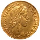 France. 1 Louis d'Or, 1647-A (Paris) NGC About Unc