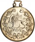 Iran. Medal of Bravery, 1317AH (c.1899) VF