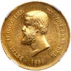 Brazil. 5000 Reis, 1856 NGC MS64