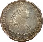 Peru. 8 Reales, 1805-JP (Lima) NGC MS64