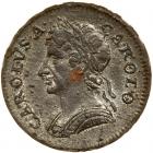 Great Britain. Tin Farthing, 1684 NGC MS62